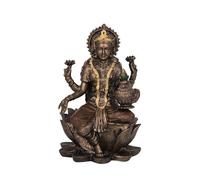 Gangesindia Hindu Religious Goddess Lakshmi Idol Devi Laxmi Statue for Home & Office, Car Dashboard, Temple Room Decoration, Pooja House Warming and Best Gift Idol