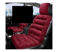GANGEV Full Set Car Seat Covers Car Seat Cover Front Velvet Seat Cushion Protector Pad Black/Red/Beige/Grey/Coffee/Brown Winter Warm Car Seat Cushion Universal