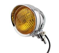 GANGEV Headlamp Motorcycle 4.5 Inch High/Low Beam Front Headlight Vintage Head Lamp For Custom For Softail For Dyna For Cruiser