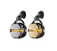 GANGEV Headlamp Motorcycle Spotlight accessory part Auxiliary 180W LED Through Running Lights with Fill Light For FUTURE EYES X100 ADV