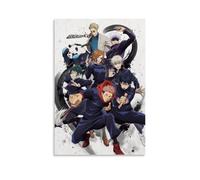 Gangguii Classic Japanese Anime Jjk Poster Music Posters for Room Aesthetic Canvas Wall Art Bedroom Decor12x18inch(30x45cm)