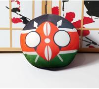 GANGKJDS 7.9inch 3.9inch Polish Ball, Country Ball, Guyana, Honduras, Morocco, Saudi Arabia, Tunisia, Country Ball, Country Ball, Multiple National Flag Decorations(Morocco,20cm)