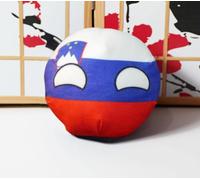 GANGKJDS 7.9inch 3.9inch Polish Ball, Country Ball, Mexico, Kuwait, Vatican City, Sudan, Croatian Country Ball, Country Ball, Various Flag Decorations(Slovenia,20cm)