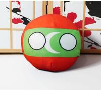 GANGKJDS 7.9inch 3.9inch Polish Ball, Country Ball, Mexico, Kuwait, Vatican City, Sudan, Croatian Country Ball, Country Ball, Various Flag Decorations(Maldives,20cm)