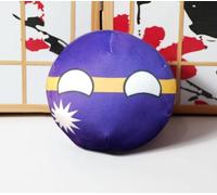 GANGKJDS 7.9inch 3.9inch Polish Ball, Country Ball, Mexico, Kuwait, Vatican City, Sudan, Croatian Country Ball, Country Ball, Various Flag Decorations(Nauru,20cm)