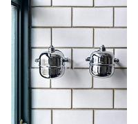 GangKun Bathroom soap dispenser, shampoo shower gel lotion bottle, wall-mounted, flip-over, dispensing bottle-Shower gel bottle + shampoo bottle