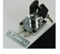 GangKun Drawer lock, double hook, cabinet lock, sliding door lock, file cabinet lock, cabinet door lock,