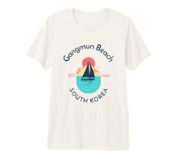 Gangmun Beach South Korea Premium T-Shirt