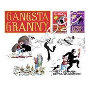 Gangsta Granny Edible Icing Sheet A4 Cake Toppers