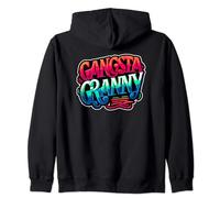 Gangsta Granny Gangster Grandma Grandmother Zip Hoodie