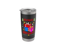 Gangsta Wrapper Christmas Party Stainless Steel Insulated Tumbler