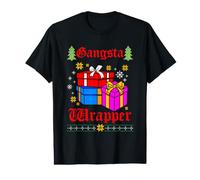 Gangsta Wrapper Christmas Party Value Graphic T-Shirt