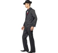 Gangster Costume 1920s Mens Fancy Dress Outfit 20s Zoot Suit Adults New M-XL