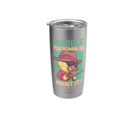 Gangster Rubber Ducks Mobster Mallards Ducky Dons Quackster Stainless Steel Insulated Tumbler