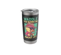 Gangster Rubber Ducks Mobster Mallards Ducky Dons Quackster Stainless Steel Insulated Tumbler