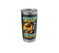 Gangster Rubber Ducks Mobster Mallards Ducky Dons Quackster Stainless Steel Insulated Tumbler