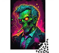 Gangster Zombie In Costume 1000 Pieces Puzzles Paper Puzzle for Teenager Funny Jigsaw Puzzles 1000pcs (38x26cm)
