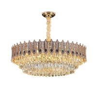 GANGUIO Fashion Chandelier Living Room Lights Master Bedroom Lights French Lights Luxury Lighting New Simple Modern Crystal Chandelier,Led Chandelier Lights