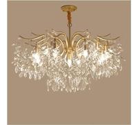 GANGUIO Fashion Chandelier Modern Chandelier Lamp LED Crystal Chandeliers Luxury Lighting Kitchen Dining Living Room Bedroom Lamp Adjustable Chandeliers