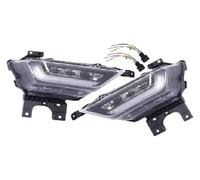 gangxiao Car Bumper Fog Assembly For F&ord For F-150 2021-2022 Car LED Fog Light Daytime Running W Turn Signals Accessories