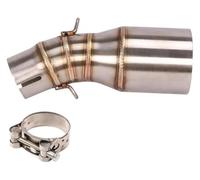 gangxiao for B&MW C400 C400X C400GT 2018-2020 Motorcycle Escape Modified Middle Link 60mm Without Muffler Slip On Exhaust Pipe Motorbike Saddle Bag