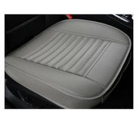 gangxiao For Cushions Protecto PU Leather Pad Mat Chair Cushion Car Front Seat Cover Breathable Support Car Seat Covers Cushion(1 Front Gray)