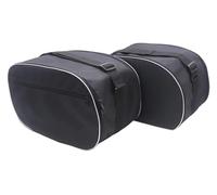 gangxiao for Givi for V35 Motorcycle Waterproof Liner Side Inner Lined Luggage Saddle Bag Motorbike Saddle Bag(2pc Black)