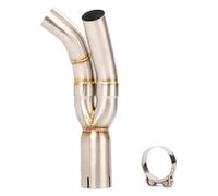 gangxiao for Y&amaha YZF R1 2004-2006 Motorcycle Slip On Exhaust Mid Connect Tube Middle Link Pipe End Silencers Motorbike Saddle Bag