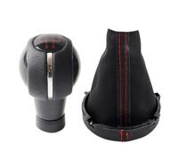 gangxiao Gear Shift Lever Knob 5/6 Speed Manual Car Styling Gear Shift Knob Lever Stick Pen Gaitor Boot Cover Collar for Mini for Cooper F54 F55 F56 F57 F60(2pcs red 5 Speed)