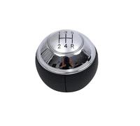 gangxiao Gear Shift Lever Knob 5/6 Speed Manual Chrome Car Gear Shift Knob Lever Shifter Handle Ball for Mini R50 2000-2006 for Cabrio R52 R53 for Cooper 2002-2008(Silver 5 Speed)
