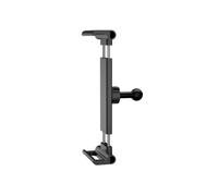 gangxiao Motorbike GPS Bracket Large Phone Holder Table Stand Fixed Base Tripod Rack Tablet Stretch Adapter Buckle With 17/25mm Ball for 4-13"(17mm Ball Head Clip)