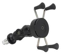 gangxiao Motorcycle Navigation Mount Bracket For YZF-R1 For YZF-R6 For YZF-R6S For R1M Motorcycle Fork Stem Phone Holder Mount With USB Charger GPS Navigation Bracket