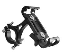 gangxiao Motorcycle Navigation Mount Bracket Motorcycle Phone Holder Metal Holder Aluminum Alloy Anti-slip Bracket GPS Clip Stand For All Smartphones(Style F)