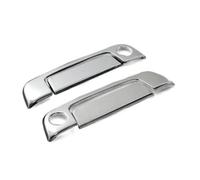 gangxiao Outer Door Handle for BMW E36 3-Series Z3 M Door Handle Weatherproof with Holes 2 Pcs Chrome Plating Replacement Practical to Use