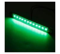 gangxiao tail light rear lamp taillight Car Truck Trailer Lorry Bus Rear Tail Light Assembly Lights 12-24V 12 Side Marker Indicator Front Turn Signal Lamp(Green)