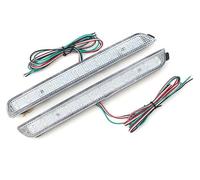 gangxiao tail light rear lamp taillight For Mazda 3 2004-2009 BN8R-51-5L0B Car Brake Light Rear Bumper Reflectors Tail Stop Running Turning Fog Lamp Lights(Clear)