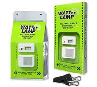 GANGXUN Salt Water Lamp, 3 LED Survival Camping Lantern, 140H, No Batteries