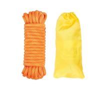 Gangying 10m Climbing Rope 8mm Static Nylon Heavy Duty for Rescue Boats Parachutes Hiking Outdoor Mountaineering Camping Swing High Load-Bearing Capacity and wear Resistance