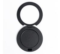 Ganinno R Phone Grip Magnetic Base for iPhone 12/13/14 Series, Magnetic Desk Phone Stand, Compatible with MagSafe Cases, Removable Socket Grip Base for PopSocket Collapsible Stand (Black)