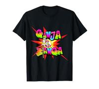 Ganja Banga Graffiti Peace Sign T-Shirt