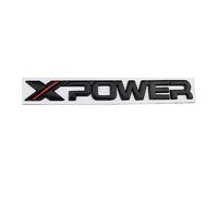 GaNkas Car Emblem Sticker for MG XPOWER Logo GT HS MG3 MG5 MG6 MG7 ZS ZX ZR TF EZS RX5 RX8 Morris 3 Alloy Badge Styling Accessories,Black Style-Red