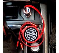 GaNkas Car Phone Charger Data Cable 3-in-1 for MG Emblem GT Hector HS MG3 MG5 MG6 MG7 ZS ZX ZR TF EZS RX5 RX8 USB Fast Charging,Red Style-Charging Cable