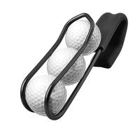 GanKe Golf Ball Holder - Holds 3 Balls Easy Attachment to Bag or Cart, Golf Gag Accessories Golf Gifts