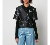 Ganni 3D Embellished Jacquard Blouse - EU 44/UK 16