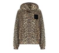 GANNI ANIMAL PRINT NYLON JACKET XXS/XS