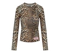 GANNI ANIMAL PRINT TOP XS
