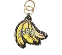 GANNI banana appliqué keyring - Yellow One Size