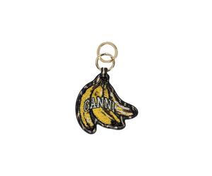 GANNI BANANA GOLD KEYCHAIN One Size