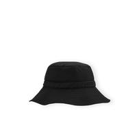 GANNI BLACK BUCKET HAT XS/S