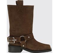 GANNI Boots Woman color Coffee - Size: 38 - female